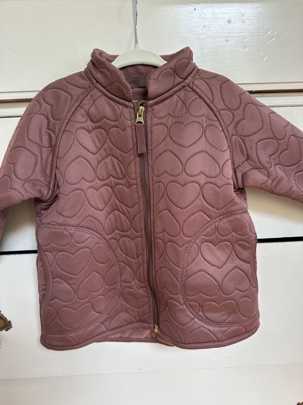 Konges Slojd Thermal Brown Heart Jacket